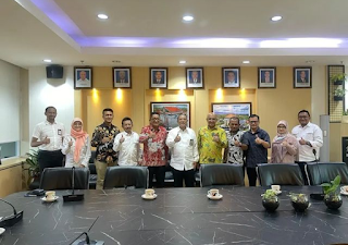 Bahas Pengembangan IPA Taban 3, Wako Padang Bersama Dirut dan Dirtek Kunjungi Ditjen Cipta Karya PUPR