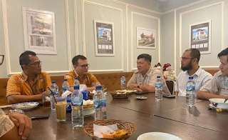 Perumdam Kota Padang Gelar Coffee Morning dengan Perusahaan Besar Sekaligus Bangun Kualitas Sinergi
