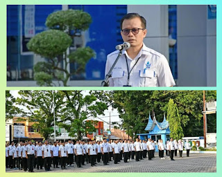 Apel Perdana Pasca Libur Lebaran 1444 Hijriah Dipimpin Dirtek Perumdam Kota Padang
