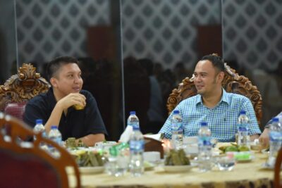 Jalin Silaturahmi Antara Kedua Belah Pihak, Bupati Sijunjung Terima Kunjungan Bupati Ogan Ilir Sumsel