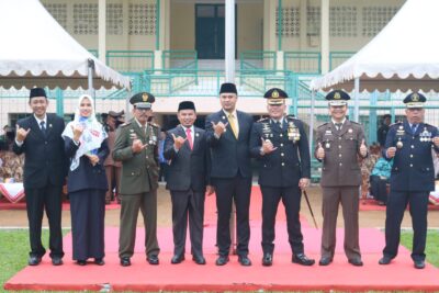 Gotong Royong Membangun Peradaban dan Pertumbuhan Global, Bupati Sijunjung Hadiri Upacara Hari Lahir Pancasila