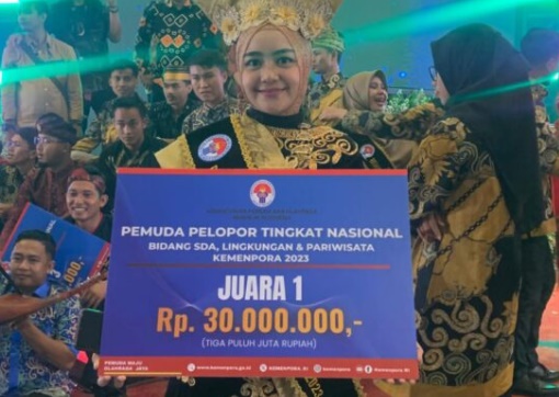 Pemuda Asal Sijunjung Perwakilan Sumbar Raih Peringkat Pertama di Ajang Pemuda Pelopor Tingkat Nasional