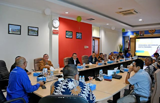 Perumda Air Minum Kota Padang Dikunjungi Serentak Oleh Empat Perusahaan Air Minum di Indonesia