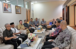 DPPT Sumut Kunjungi Perumda AM Kota Padang, Pelajari Pengelolaan Dana Pensiun oleh Dapen Tirta Nusantara