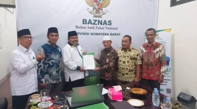 Luar Biasa, Baznas Sijunjung Pertama Terima Pengesahan RKAT Tahun 2024 di Sumbar