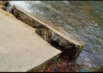 Lagi-lagi Akibat Kurangnya Pengawasan “Bendungan di Nagari Sinyamu, Tanjung Gadang- Sijunjung Ambruk”