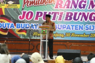 Sebanyak 20 Peserta Adu Hebat Jadi Rang Mudo Dan Puti Bungsu Pada Duta Budaya Sijunjung