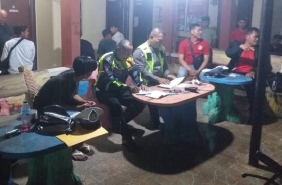 Cegah Gangguan Kamtibmas, Polsek Sungai Rumbai Polres Dharmasraya Gelar KRYD