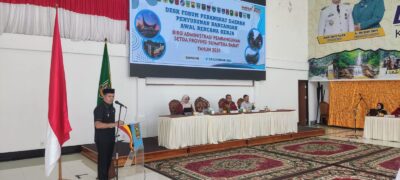 Forum Penyusunan Rancangan Awal RenJa Tahun 2025 Kab/Kota Se-Provinsi Sumatera Barat, Sijunjung Jadi Tuan Rumah