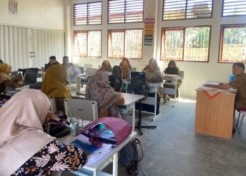 SDN 05 Air Tawar Padang Utara Gelar Rapat Penentuan Kelulusan 2023/2024