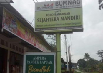 Fakum Selama 3 Tahun, BUMNAG Sejahtera Mandiri Kenagarian Tanjung Alam Kab. Tanah Datar Jadi Sorotan