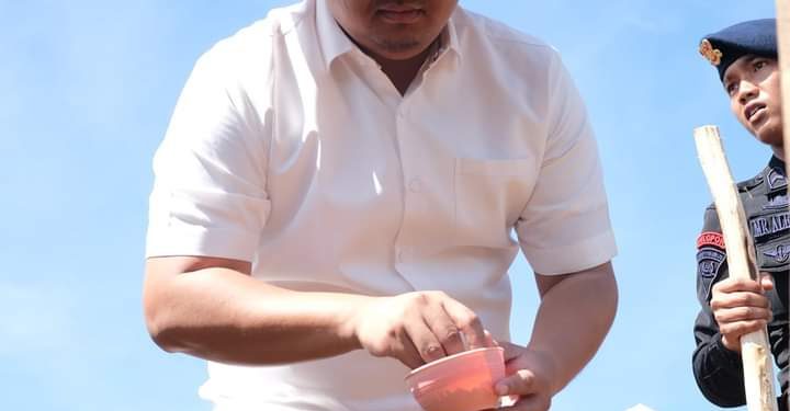 SUTAN RISKA HADIRI PENANAMAN BENIH JAGUNG PRAKARSA SATBRIMOB POLDA SUMBAR