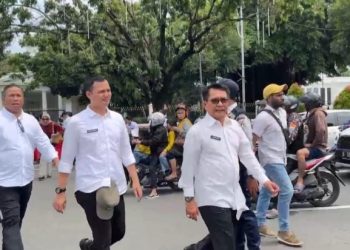 Bupati dan Wabup Padang Pariaman Terpilih Hadiri Pesta Persiapan Pelantikan di Monas