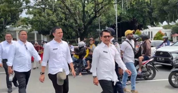 Bupati dan Wabup Padang Pariaman Terpilih Hadiri Pesta Persiapan Pelantikan di Monas
