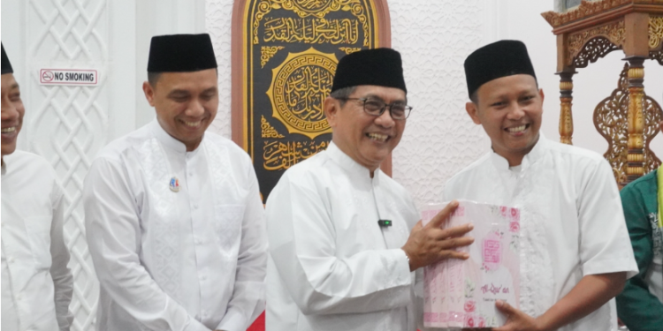 Kunjungan Perdana Safari Ramadhan, JKA Sambangi Mesjid IKAPS Pilubang Kecamatan Sungai Limau