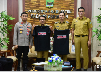 Terima Kunjungan Silaturahmi Kapolres Padang Pariaman, Bupati JKA Berharap Keamanan dan Ketertiban Dapat Terkendali di Padang Pariaman