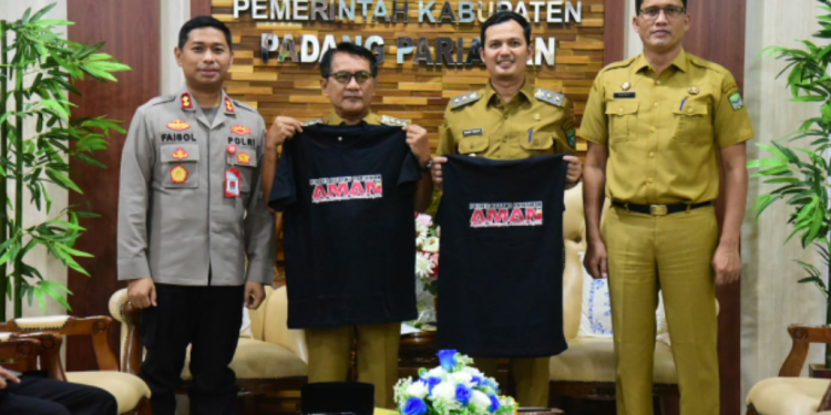 Terima Kunjungan Silaturahmi Kapolres Padang Pariaman, Bupati JKA Berharap Keamanan dan Ketertiban Dapat Terkendali di Padang Pariaman