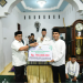 Bupati dan Wakil Bupati Padang Pariaman Sambut Kunjungan Safari Ramadhan Gubernur di Mesjid Arrahman Aur Malintang